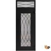 Front Exterior Prehung Aluminum Door | Entry Steel Metal Classic Painted Door |  Iron 1600