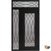Front Exterior Prehung Aluminum Door | Entry Steel Metal Classic Painted Door |  Iron 1600