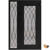 Front Exterior Prehung Aluminum Door | Entry Steel Metal Classic Painted Door |  Iron 1600