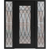 Front Exterior Prehung Aluminum Door | Entry Steel Metal Classic Painted Door |  Iron 1600