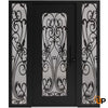 Front Exterior Prehung Aluminum Door | Entry Steel Metal Classic Painted Door | Iron 1601