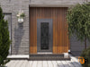 Front Exterior Prehung Aluminum Door | Entry Steel Metal Classic Painted Door | Iron 1601