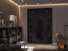 Front Exterior Prehung Aluminum Door | Entry Steel Metal Classic Painted Door | Iron 1601