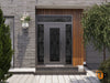 Front Exterior Prehung Aluminum Door | Entry Steel Metal Classic Painted Door | Iron 1601