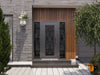 Front Exterior Prehung Aluminum Door | Entry Steel Metal Classic Painted Door | Iron 1601