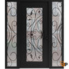 Front Exterior Prehung Aluminum Door | Entry Steel Metal Classic Painted Door | Iron 1633