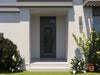 Front Exterior Prehung Aluminum Door | Entry Steel Metal Classic Painted Door | Iron 1633