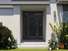 Front Exterior Prehung Aluminum Door | Entry Steel Metal Classic Painted Door | Iron 1633