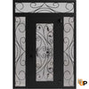 Front Exterior Prehung Aluminum Door | Entry Steel Metal Classic Painted Door | Iron 1633