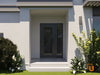 Front Exterior Prehung Aluminum Door | Entry Steel Metal Classic Painted Door | Iron 1633