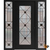 Front Exterior Prehung Aluminum Door | Entry Steel Metal Classic Painted Door | Iron 1655