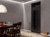 Front Exterior Prehung Aluminum Door | Entry Steel Metal Classic Painted Door | Iron 1655
