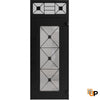Front Exterior Prehung Aluminum Door | Entry Steel Metal Classic Painted Door | Iron 1655