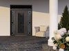Front Exterior Prehung Aluminum Door | Entry Steel Metal Classic Painted Door | Iron 1655