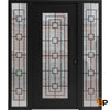 Front Exterior Prehung Aluminum Door | Entry Steel Metal Classic Painted Door | Iron 1688