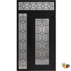 Front Exterior Prehung Aluminum Door | Entry Steel Metal Classic Painted Door | Iron 1688