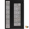 Front Exterior Prehung Aluminum Door | Entry Steel Metal Classic Painted Door | Iron 1688