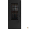 Front Exterior Prehung Aluminum Door | Entry Steel Metal Classic Painted Door |  Iron 0101
