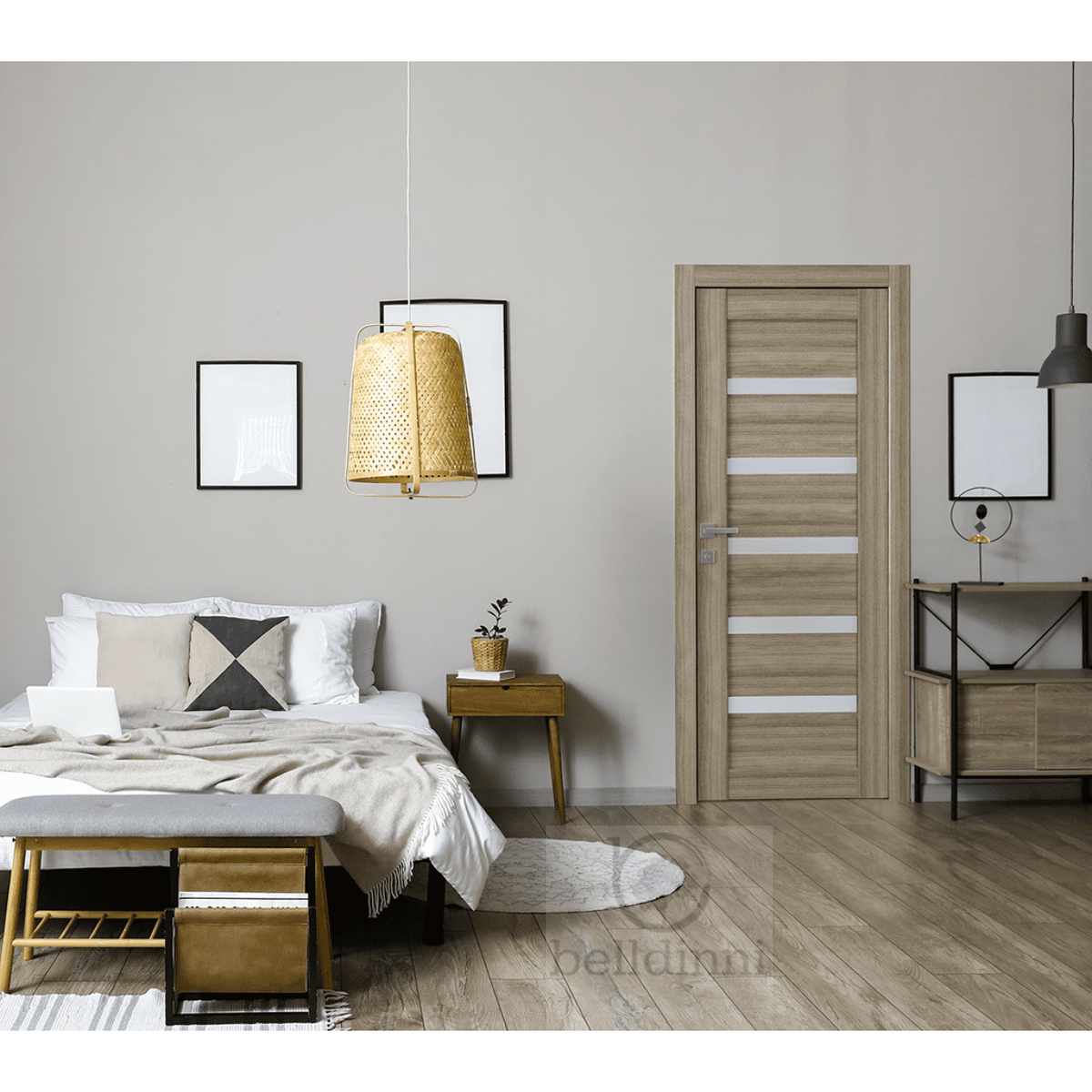 Leora Vetro Series | Modern Interior Door
