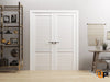 Slab Door Panel | Louver 3388 Primed White | Louvered Doors
