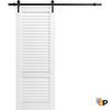 Louvered Interior Barn Doors | Louver 3388 Primed