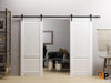 Louvered Interior Barn Doors | Louver 3388 Primed