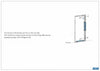 Front Exterior Prehung Metal-Plastic Door | Ronex 1277