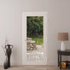 Modern upvc exterior metal-plastic door with clear glass | Manux 8666