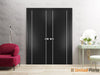 Modern Solid Interior Door with Handle |  Bathroom Bedroom Sturdy Doors | Buy Doors Online