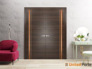 Modern Solid Interior Door with Handle | Bathroom Bedroom Sturdy Doors | Buy Doors Online