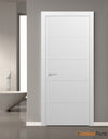 Modern Wood Interior Door with Hardware | Bathroom Bedroom Sturdy Doors| Buy Doors Online