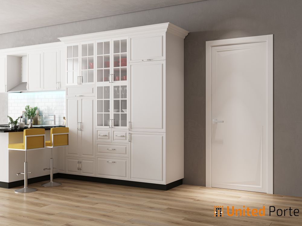 Modern Wood Interior Door with Hardware | Bathroom Bedroom Sturdy Doors | Riviera 9016
