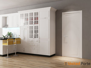 Modern Wood Interior Door with Hardware | Bathroom Bedroom Sturdy Doors | Buy Doors Online