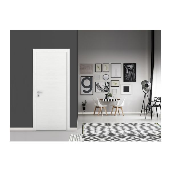 Nova Braga Bianco Matrix Laminated Modern Interior Door