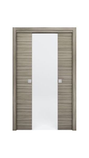 Nova Braga Laminated Modern Interior Pocket Door