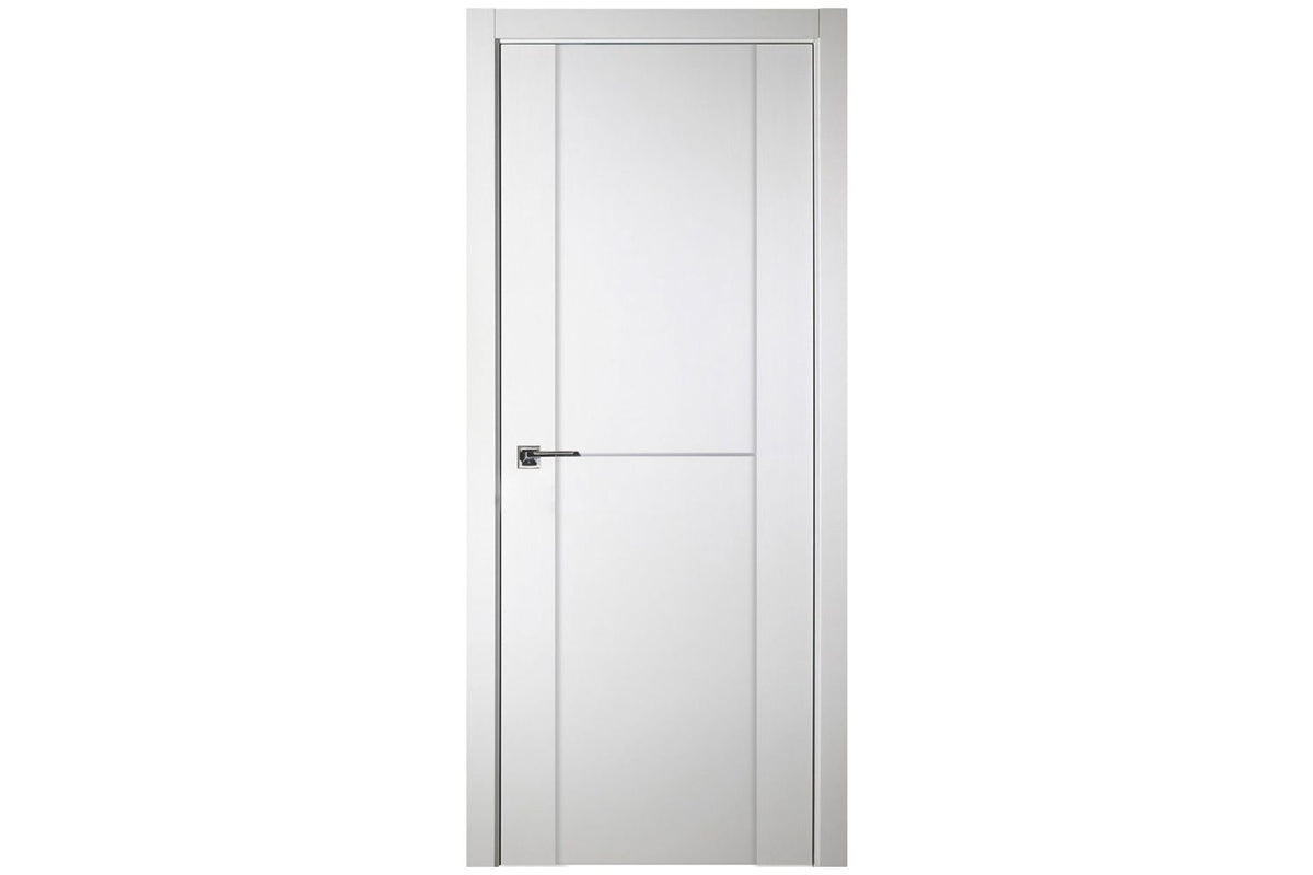 Nova Italia Stile 1H Alaskan White Laminate Interior Door