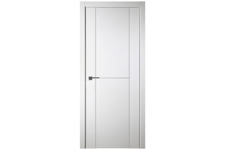 Nova Italia Stile 1H Alaskan White Laminate Interior Door