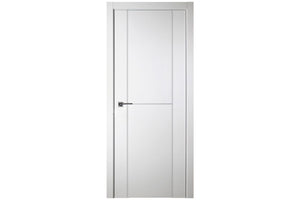 Nova Italia Stile 1H Alaskan White Laminate Interior Door | Buy Doors Online