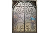 Nova Royal Series Wrought Iron Custom Exterior Door Style 001