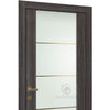 Palladio 202 4H Gold Vetro | Modern Interior Door | Buy Doors Online