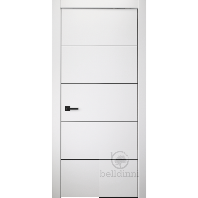 Palladio 4H Black | Modern Interior Door | Bianco Noble