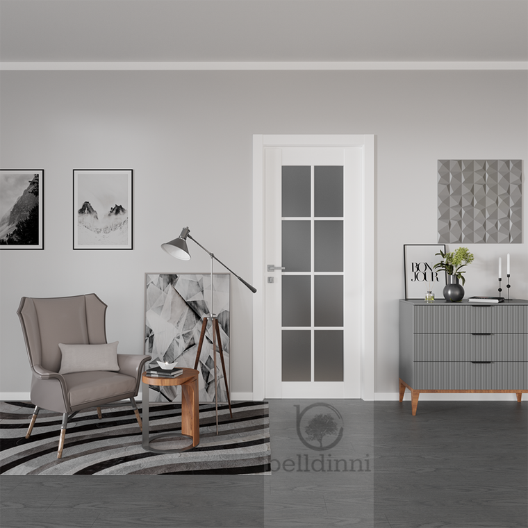 Palladio 8 Lite Vetro | Modern Interior Door