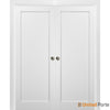 Panel Pocket Door with Hardware | Solid Wood Interior Pantry Kitchen Bedroom Sliding Closet Sturdy Doors | Buy Doors Online