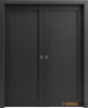 Panel Pocket Door with Hardware | Solid Wood Interior Pantry Kitchen Bedroom Sliding Closet Sturdy Doors | Buy Doors Online