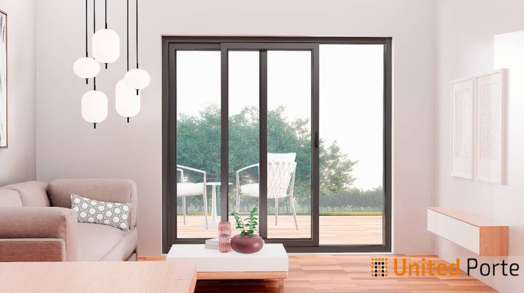 Patio Exterior Metal-Plastic Sliding Doors | Modern Exterior Door | Patio 8166