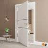 Single solid core pivot interior pivot doors | Planum 0014