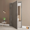 Single solid core pivot interior pivot doors | Planum 0020