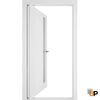 Single solid core pivot interior pivot doors with Frosted Glass | Planum 0660