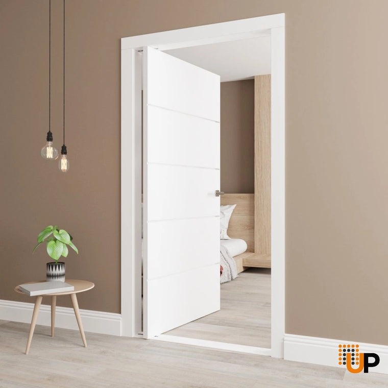 Single solid core pivot interior pivot doors | Planum 0770