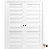 Louvered Sliding Pocket Doors | Louver 3388 Primed